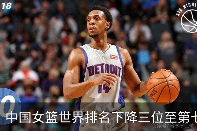 中国女篮世界排名下降三位至第七
