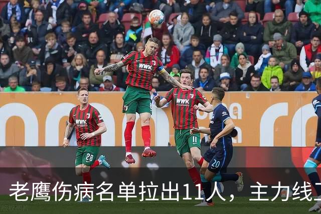 老鹰伤病名单拉出11人，主力线卫脑震荡缺席周三训练