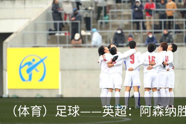 （体育）足球——英超：阿森纳胜利兹联